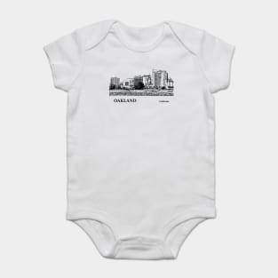 Oakland California Baby Bodysuit
